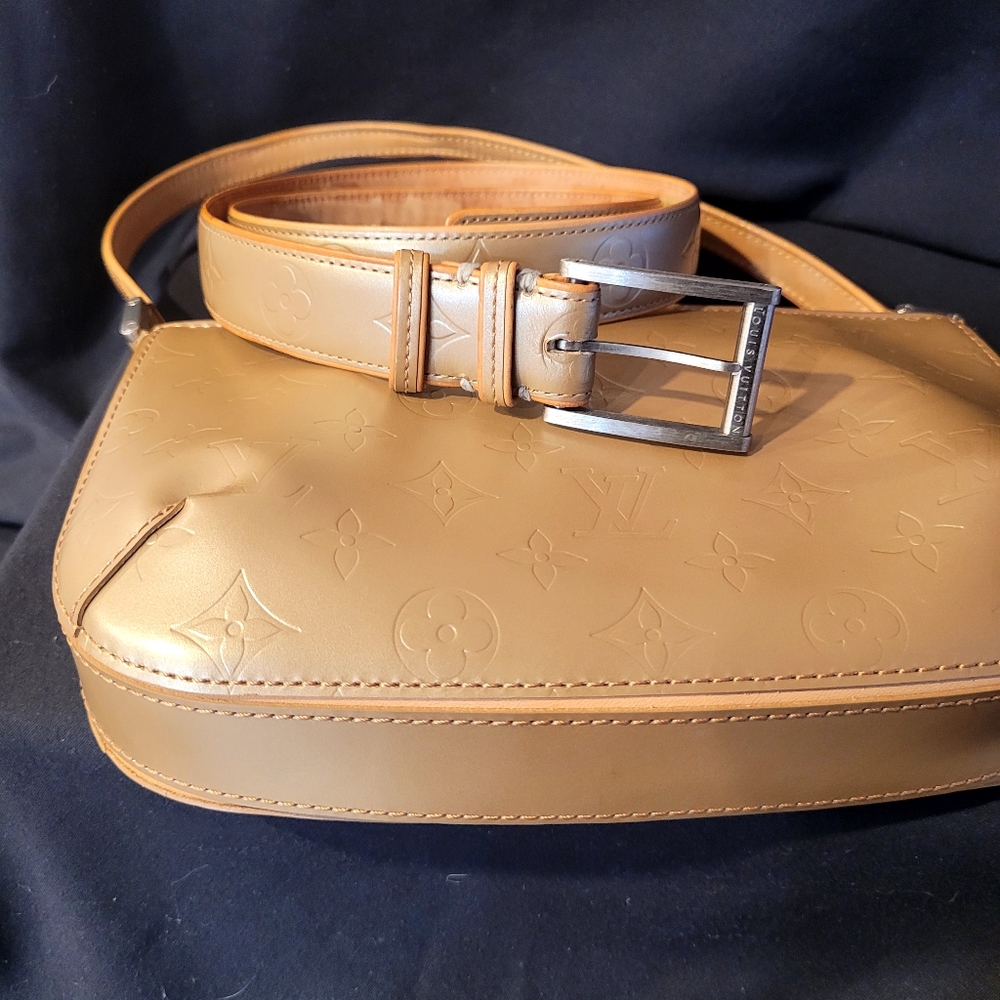Louis Vuitton small purse with matching belt